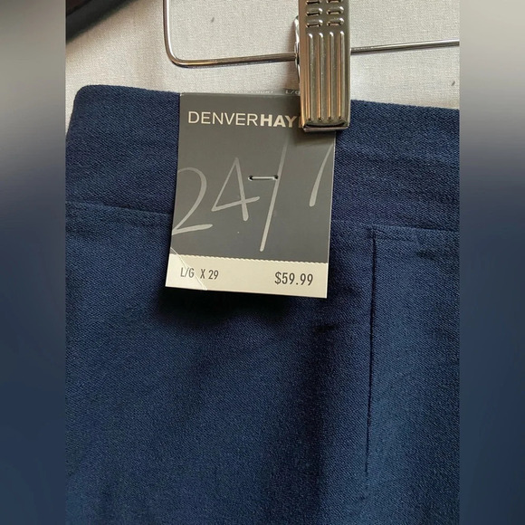 NWT Denver Haynes Pantalon Court  Pants Sz 29 - Picture 9 of 11